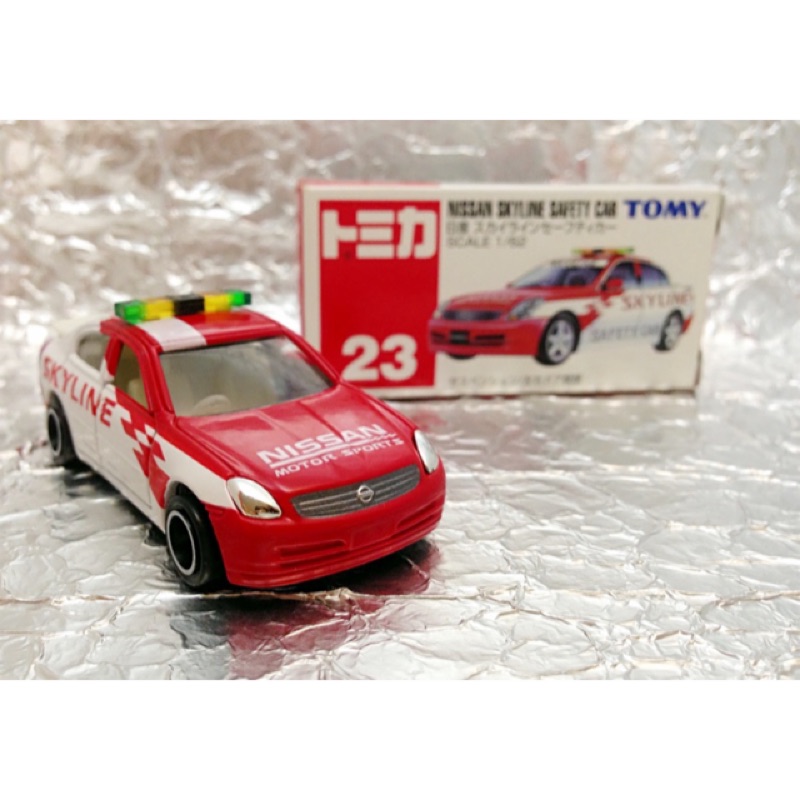 TOMICA NO.23 日產 NISSNA SKYLINE SFET CAR 絕版 舊藍標 TOMY 多美