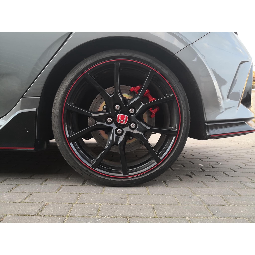 HHC BRAKES 鋁合金兩片式後加大碟盤 #HONDA #TYPE R #FK8  #CIVIC #制動 #碟盤