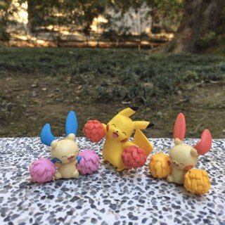 精靈寶可夢 皮卡丘 啦啦隊 扭蛋 負電拍拍 公仔 神奇寶貝