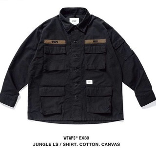 二手 wtaps 19aw jungle ls 黑 s 黑色 s號