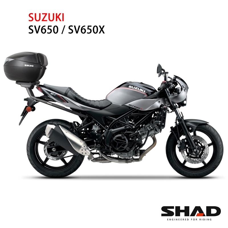 西班牙 SHAD 專用後架 SUZUKI SV650 可搭配後箱組合 總代理 摩斯達有限公司