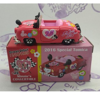 (現貨) Tomica多美 日本迪士尼限定 2016 special 米奇米妮生日敞篷車