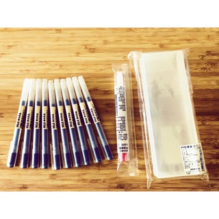 打8折 無印良品 全新 膠墨筆 鉛筆盒