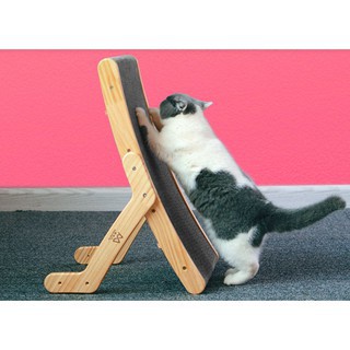 [台灣現貨] 貓抓板 變形貓抓板 直立式貓抓板 實木邊框 瓦楞紙 貓窩- 磨爪床（小）下單區❗️