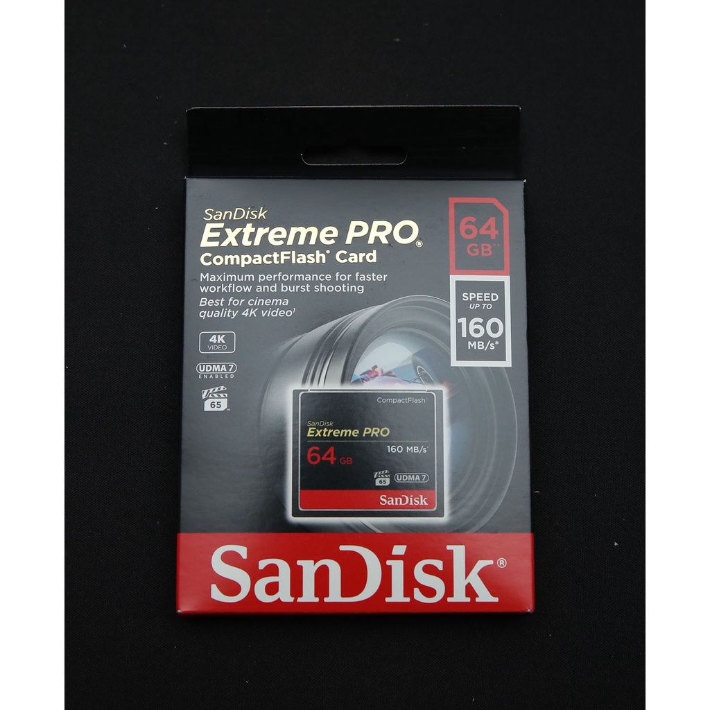 拋售全新SanDisk 64GB Extreme Pro CF記憶卡（展碁國際公司貨）