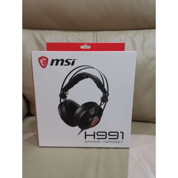 全新MSI微星H991電競耳機
