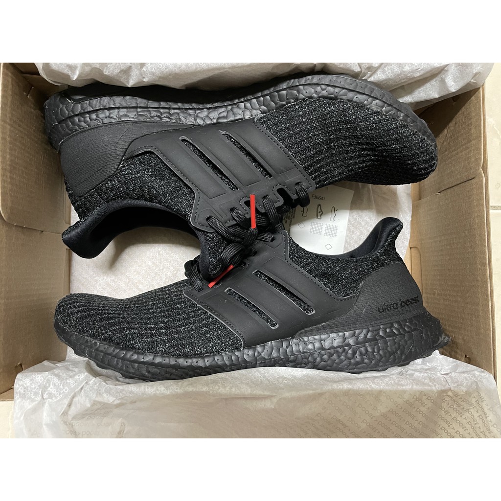 adidas Ultra Boost 4.0 Triple Black Nubuck Cage 黑魂 台灣公司貨