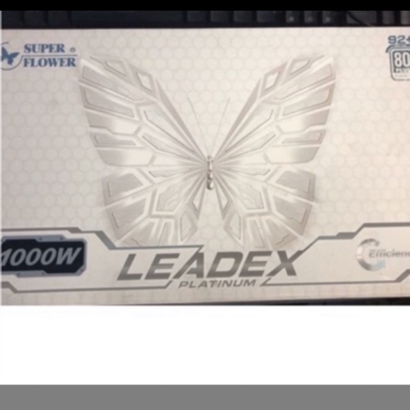 振華 Leadex Platinum 1000W(1000W/80+白金/單路12V/模組化)