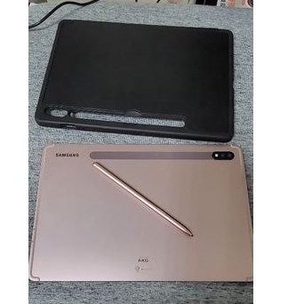 送類紙膜 三星平板 s7 11吋 平板電腦 tab s7 玫瑰金色 wifi