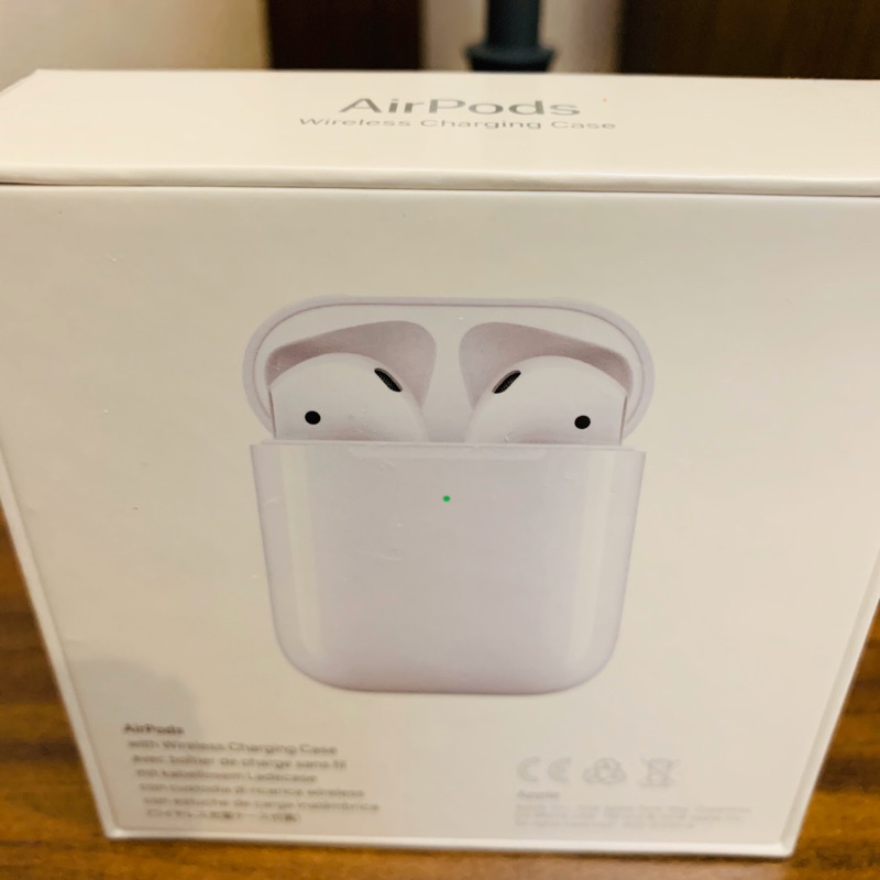 Airpods 2 搭無線充電盒(全新未拆封）