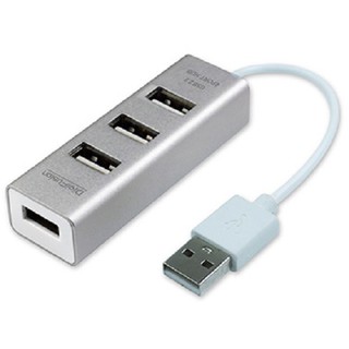 伽利略 USB2.0 4埠 HUB 鋁合金 UH04T