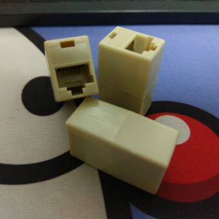 RJ45 RJ11 電話線 網路線 中繼 網路 接頭 延長 插座 網路線對接頭 延長接頭 母對母