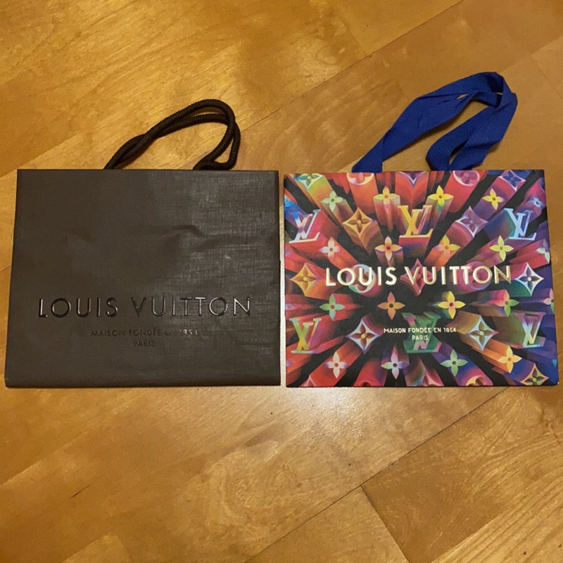 LV LOUIS VUITTON 紙袋 聖誕節