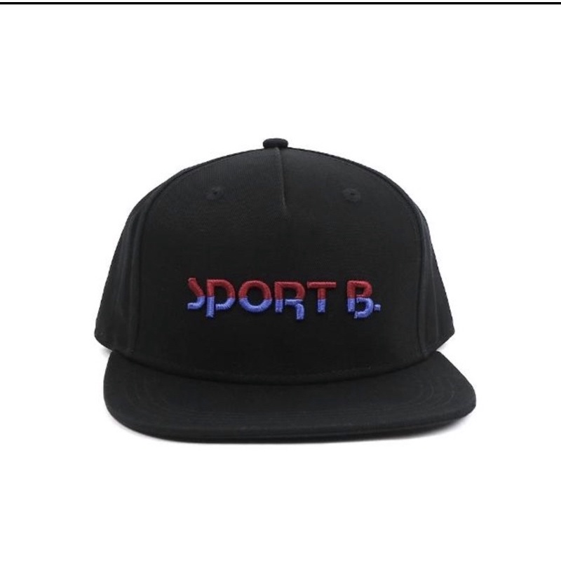 【agnes b.】正品 Sport b. 帽(黑) 棒球帽