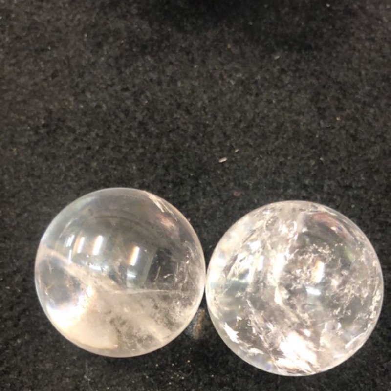 「五行倉庫」天然白水晶球 白水晶 水晶球 多種尺寸 2.5公分 3公分