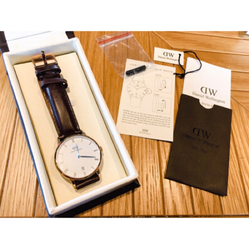 二手 Dw手錶dapper Bristol 34mm 蝦皮購物