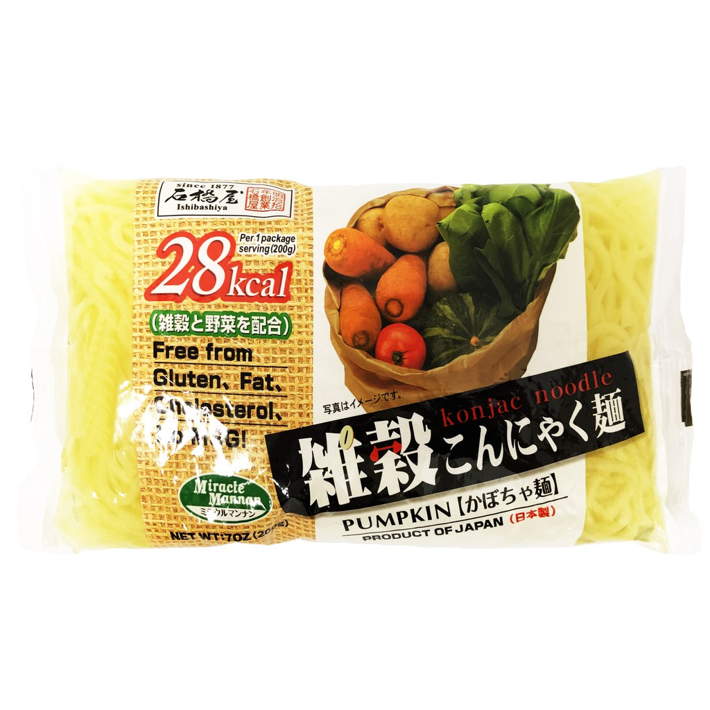蒟蒻麵(南瓜風味)