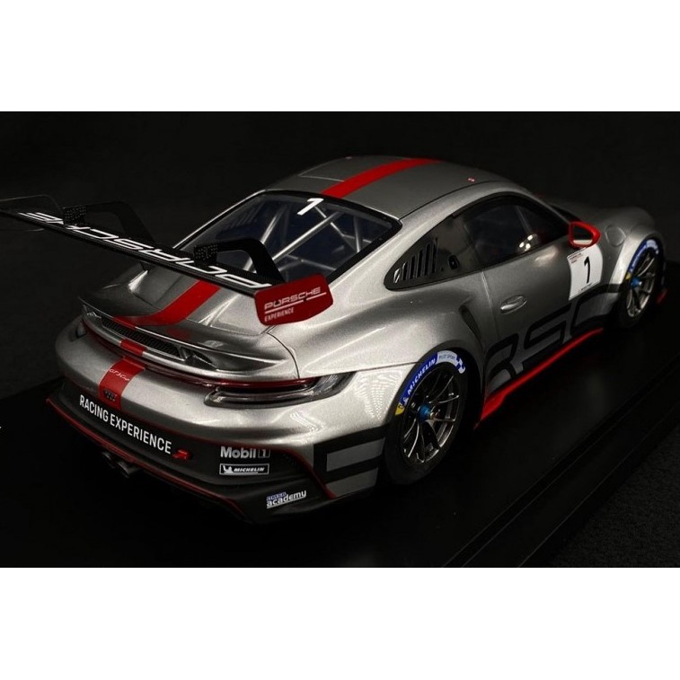 《預購》保時捷原廠限量2021 Porsche 911(992) GT3 Cup  1/18 1:18銀紅色