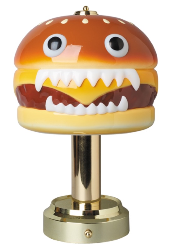 Medicom Toy x UNDERCOVER HAMBURGER LAMP 漢堡燈彩色黑色高橋盾| 蝦皮購物