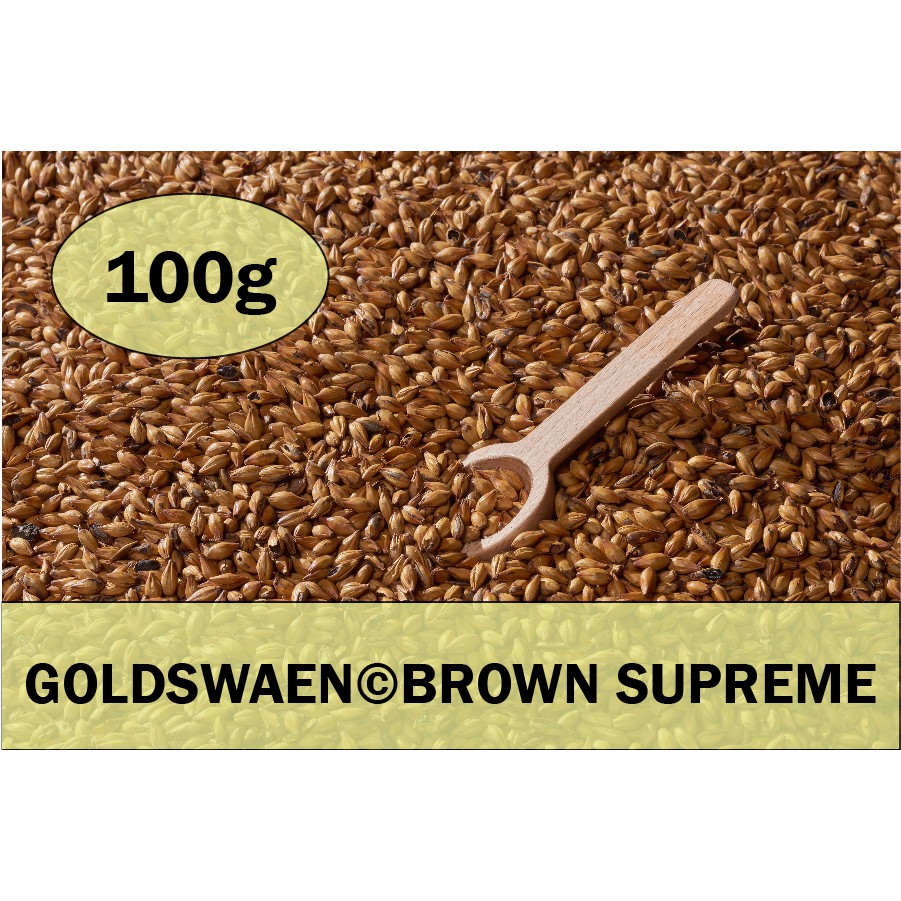 極致褐焦糖麥芽 天鵝牌GOLDSWAEN©BROWN SURPEME  Malt 100g ●○●霧樂家釀○●○自釀啤酒