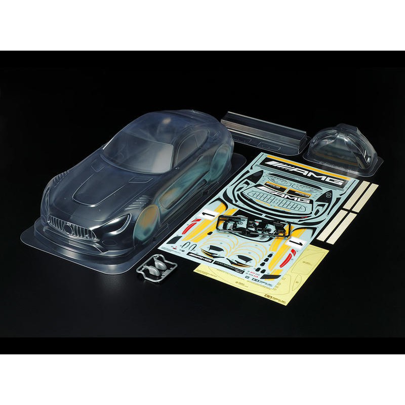 萬象遙控模型 TAMIYA 1/10 RC MERCEDES-AMG GT3 透明車殼 51590
