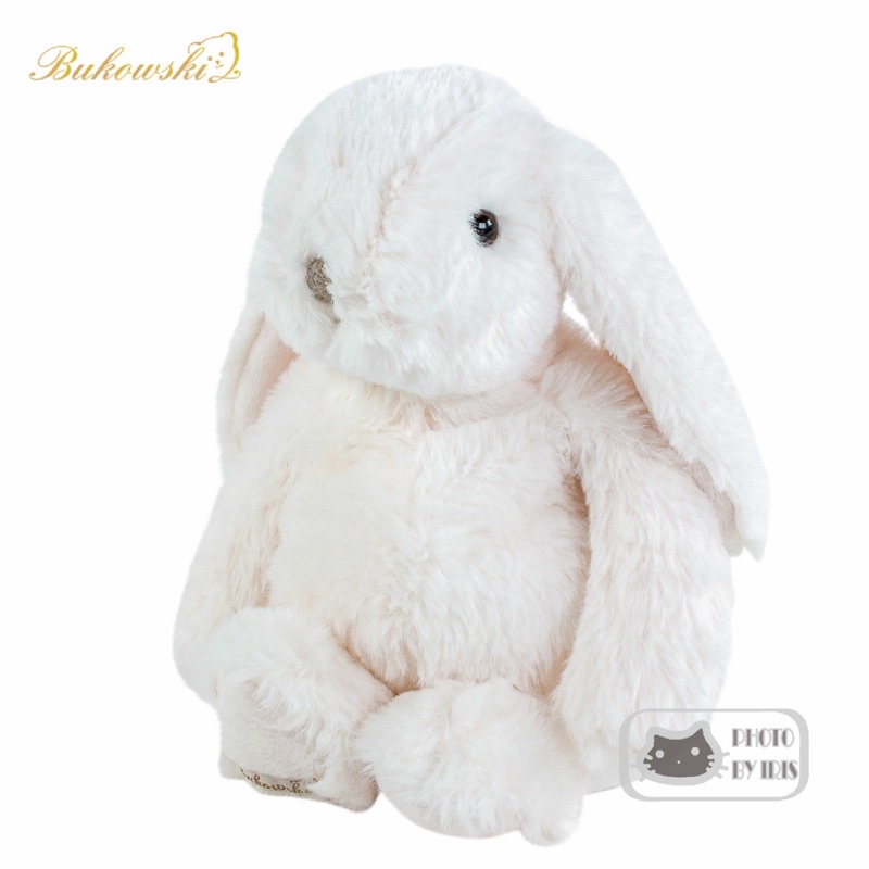 現貨🌟瑞典🇸🇪 Bukowski Bunny 兔子娃娃 垂耳兔 長耳兔 26cm歐洲製造🌟絕對正品🌟珍珠白