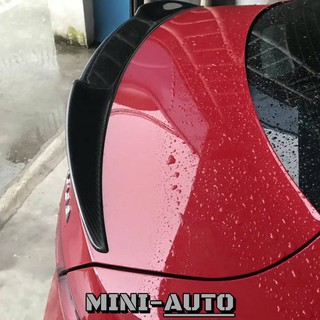 MINI-AUTO☑️ Alfa Romeo Giulia 碳纖維後尾翼改裝 抽真空卡夢 2017＋ 副廠 愛快羅密歐