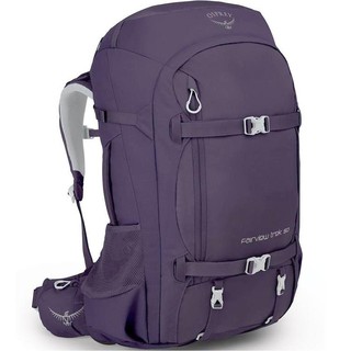 Osprey Fairview Trek 50 旅行背包 女款51升 項鍊紫