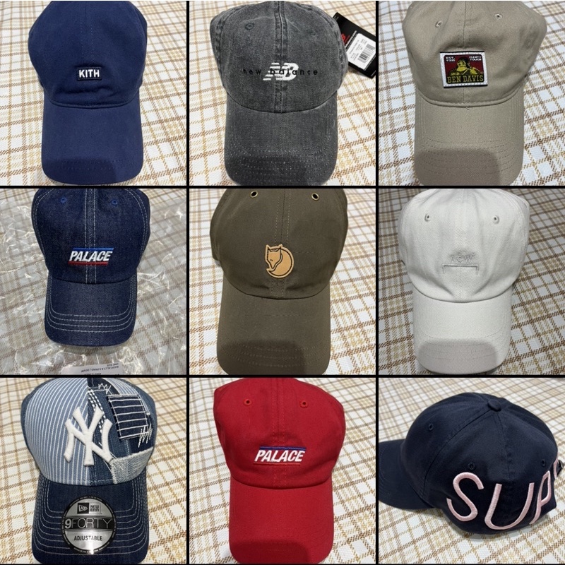 各式帽子 皆為正品公司貨 kith palace acw supreme 等等帽款