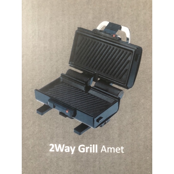 全新 半價出清【recolte 麗克特】2Way Grill Amet 雙面煎烤盤 電烤盤(RWG-1 )