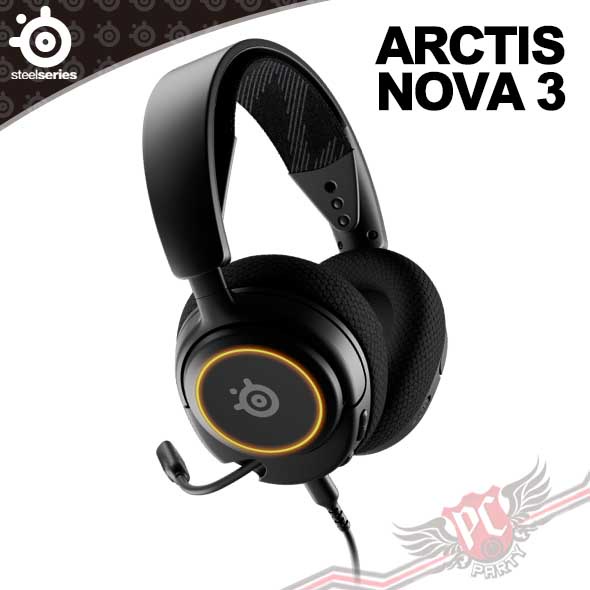 賽睿 SteelSeries ARCTIS NOVA 3 耳機 PC PARTY