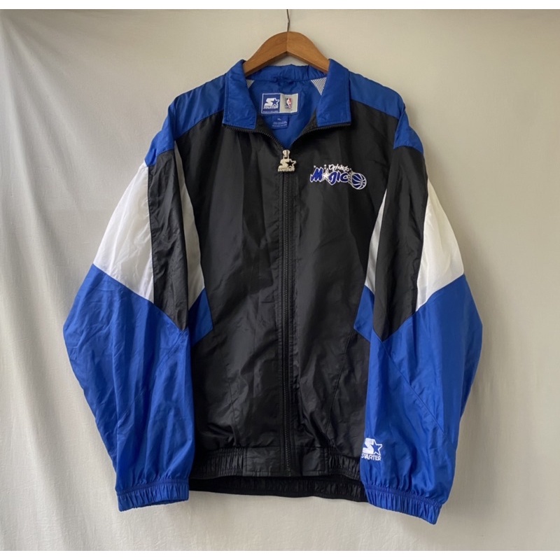 《舊贖古著》90s Starter Magic NBA 防風外套 熱水夾克 古著 vintage
