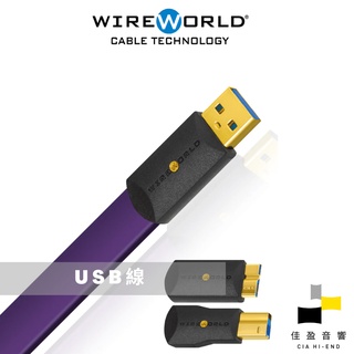 Wireworld Ultraviolet™ 8 USB 3.0傳輸線｜公司貨｜佳盈音響