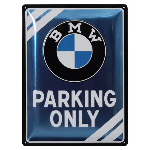 【德國Louis】BMW Parking Only金屬牌 德國製馬口鐵牌汽車摩托車重機重車重型機車庫裝飾50014760