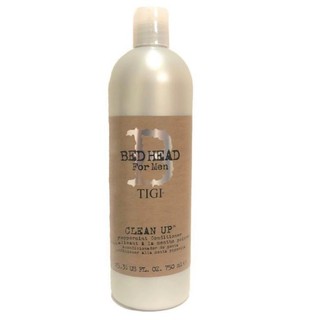 美國 TIGI Bed Head 洗髮精 潤髮乳 - 男用 每日清爽款 clean up 750ml (白