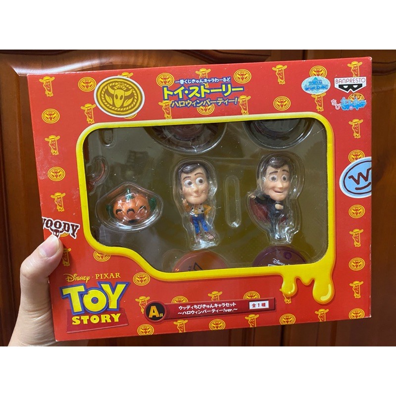 ［全新］日本迪士尼玩具總動員 胡迪/萬聖節一番賞