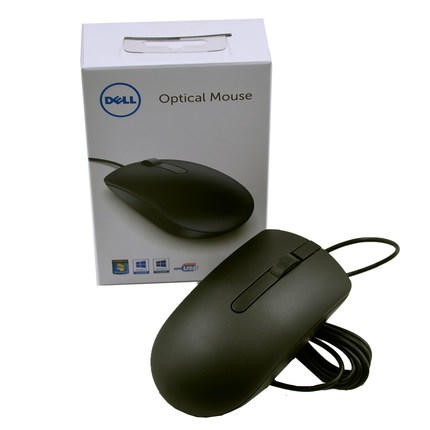 [龍龍3C] 戴爾 Dell MS116 有線滑鼠 光學滑鼠 磨砂