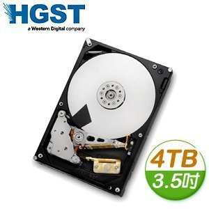 HGST 4TB 3.5" SATAⅢ 內接硬碟 全新未拆 原廠三年保固 H3IKNAS4003272SA