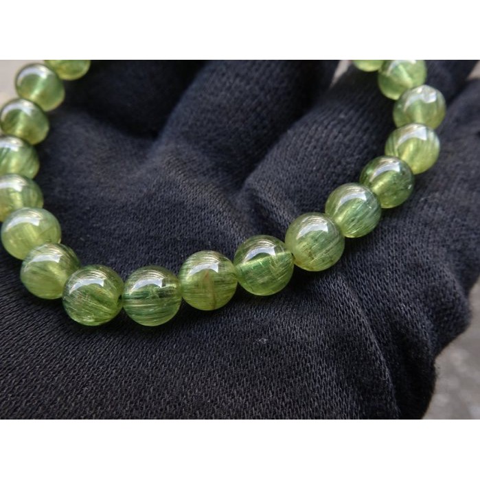 ~shalin-crysta~綠磷灰石能量手珠~18.77公克~平衡~和平的寶石~能量優質~值得珍藏!