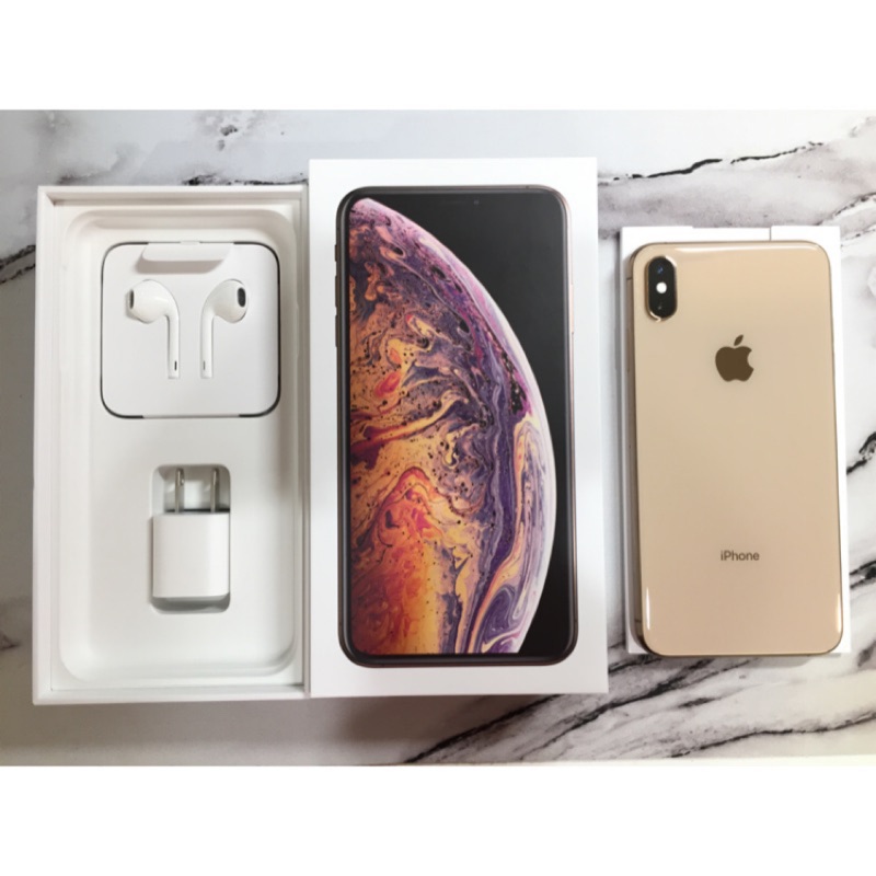 iPhone xs max 256g 金色 9.9成新