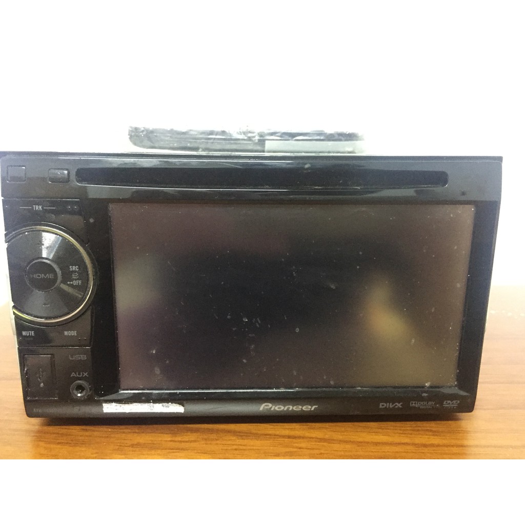 二手 Pioneer AVH-1450DVD 5.8吋觸控螢幕主機，含線組、遙控器