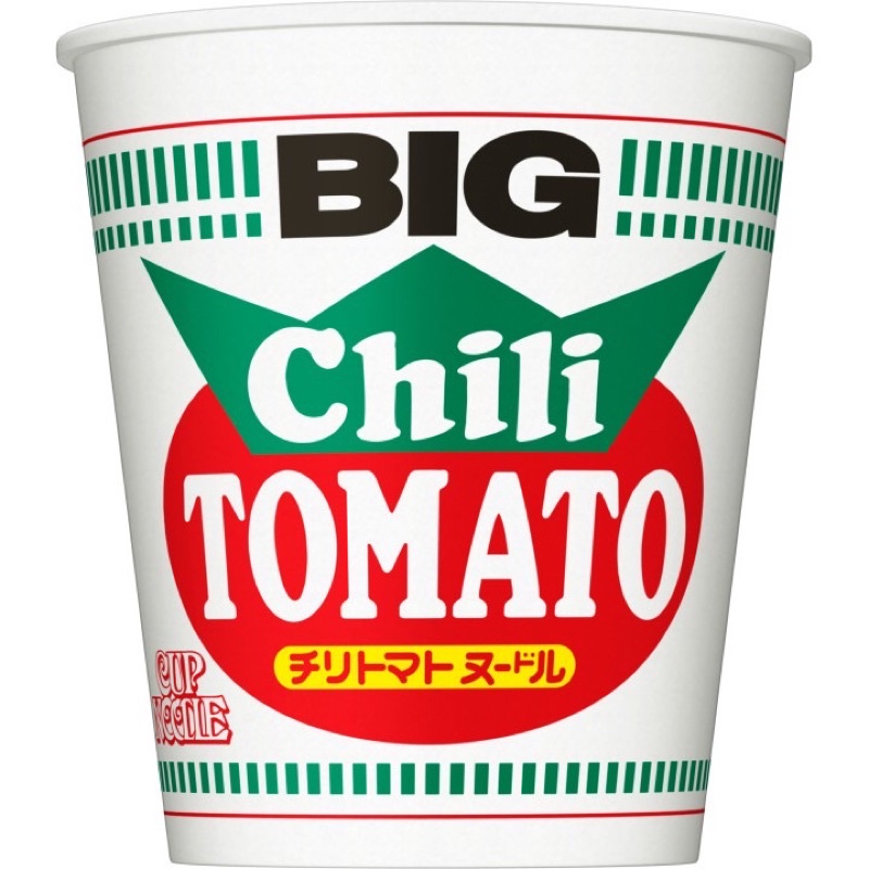 日本 日清 NISSIN BIG 辣番茄風味即食杯麵