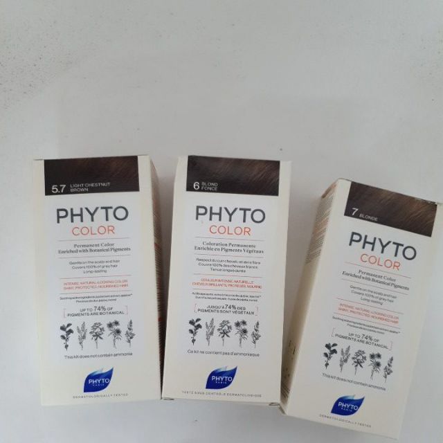 法*phyto髮朵植物染髮劑