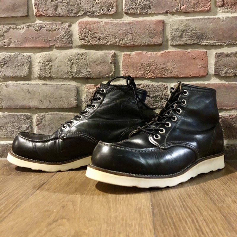安心の実績 高価 買取 強化中 希少茶芯刺繍羽タグ RED WING ClassicMoc