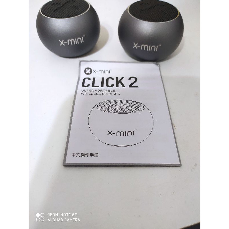 X-mini CLICK 2 隨身藍芽喇叭

