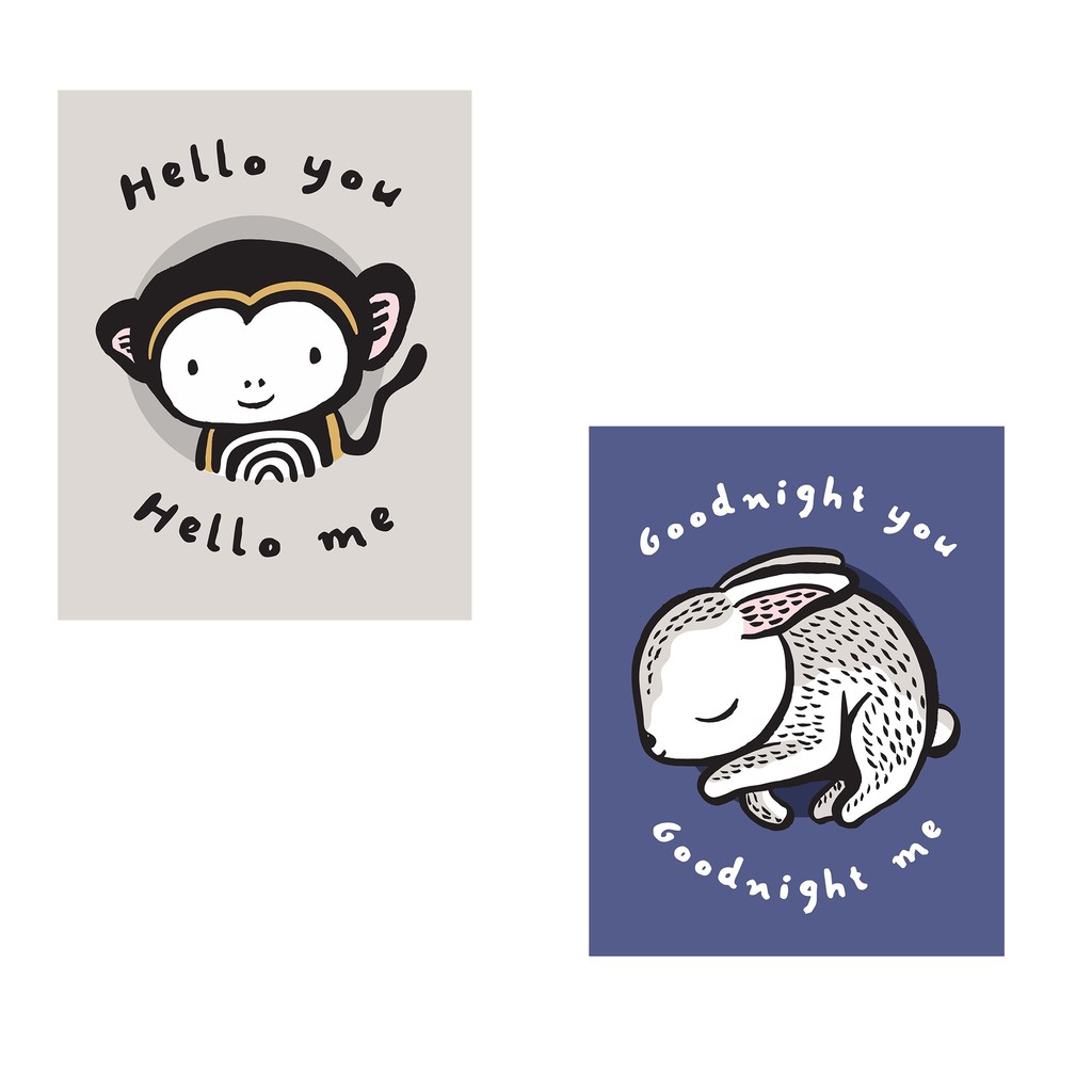 Hello You, Hello Me：A Soft Daytime Book With Mirrors 說你好可愛布書（外文書）