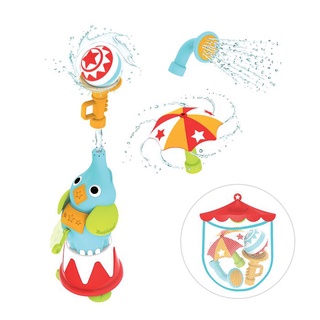 以色列 Yookidoo 戲水玩具-馬戲團小象|洗澡玩具【麗兒采家】