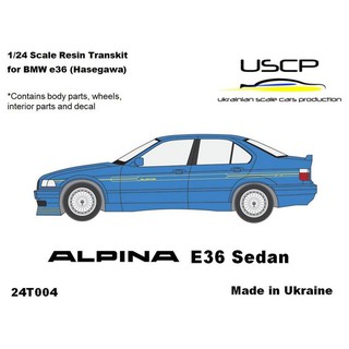 【傑作坊】現貨一組 USCP 24T004 1/24 BMW E36 ALPINA B3式樣 改裝套件 For H