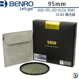 BENRO百諾 95mm SHD CPL-HD ULCA WMC/SLIM 偏光鏡