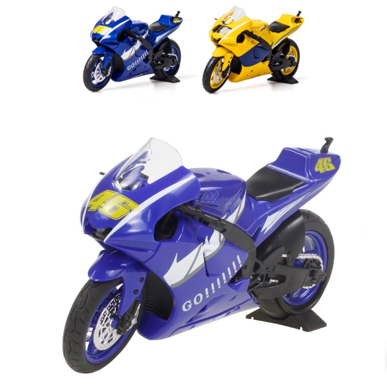 山葉 1:12 YAMAHA MOTO GP 摩托車合金模型壓鑄車摩托車模型收藏摩托車玩具